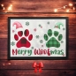 Preview: weihnachtliche Fussmatte "Woof" & "Cat"